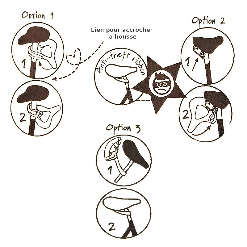 Couvre Selle Pour Vélo Enfant BikeCap 3 Couvre Selle Pour Vélo Enfant BikeCap – Image 3