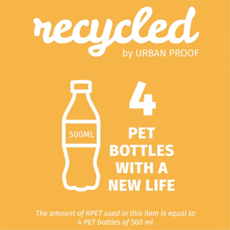 Couvre Selle Vélo En Matériau Recyclé Urban Proof Gris Jaune 3 Couvre Selle Vélo En Matériau Recyclé Urban Proof Gris Jaune – Image 3