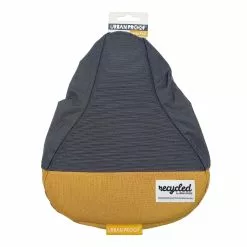 Couvre Selle Vélo En Matériau Recyclé Urban Proof Gris Jaune