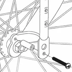 BLB Brick Lane Bikes Déport Pour Fixation Porte-bagages Avant Sur Fourche 5 BLB Brick Lane Bikes Déport Pour Fixation Porte-bagages Avant Sur Fourche -Sonnettes et klaxons pour vélo Soldes deport pour fixation porte bagages avant sur fourche 2