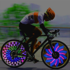 Funecobikes Eclairage 32 LED à Pile Sur Rayon De Roue Vélo -Sonnettes et klaxons pour vélo Soldes eclairage 32 led a pile sur rayon de roue velo 2