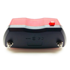 Maxxus Eclairage Arrière 3 LED Sur Porte-bagage De Vélo -Sonnettes et klaxons pour vélo Soldes eclairage arriere 3 led sur porte bagage de velo 3