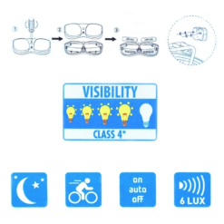 ATOO Eclairage Arrière Avec Détecteur De Mouvement Pour Porte-bagage Vélo -Sonnettes et klaxons pour vélo Soldes eclairage arriere avec detecteur de mouvement pour porte bagage velo 5