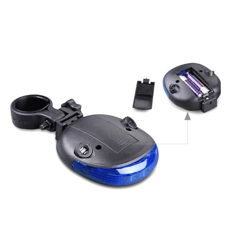 Funecobikes Eclairage Arrière Bleu Pour Vélo Avec Laser 5 Funecobikes Eclairage Arrière Bleu Pour Vélo Avec Laser – Image 5