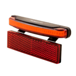 Eclairage Arrière Vélo Avec Catadioptre PIMENTO LARGE - Spanninga -Sonnettes et klaxons pour vélo Soldes eclairage arriere velo avec catadioptre pimento large spanninga 2