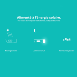 Eclairage Avant Et Arrière Solaire Pour Vélo LITTA 2 -Sonnettes et klaxons pour vélo Soldes eclairage avant et arriere solaire pour velo litta 2 1 3