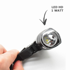 Maxxus Eclairage Avant Pour Vélo 1 WATT Super LED -Sonnettes et klaxons pour vélo Soldes eclairage avant pour velo 1 watt super led 3