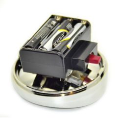 QT Cycletech Eclairage Avant Vintage 3 Leds Chromé Pour Vélo -Sonnettes et klaxons pour vélo Soldes eclairage avant vintage 3 leds chrome pour velo 3