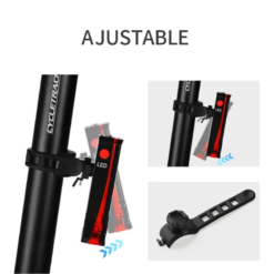 ATOO Éclairage Avec Lampes LED Ou Laser Pour Vélo Et Fixie -Sonnettes et klaxons pour vélo Soldes eclairage avec lampes led ou laser pour velo et fixie 5