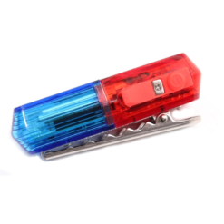 Eclairage Clignotant à Pince POLICE Pour Cycliste -Sonnettes et klaxons pour vélo Soldes eclairage clignotant a pince police pour cycliste 3