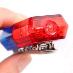 Eclairage Clignotant à Pince POLICE Pour Cycliste -Sonnettes et klaxons pour vélo Soldes eclairage clignotant a pince police pour cycliste 4