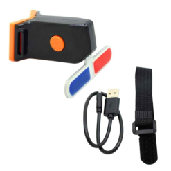 Vélo Original Eclairage De POLICE Sur Tube De Selle Vélo