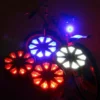 Funecobikes Eclairage DIAMANT Vélo 9 LED Haute Luminosité