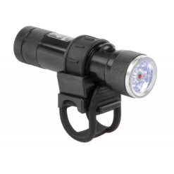 M-Wave Eclairage Pour Vélo Avant 8 LEDs Avec Laser -Sonnettes et klaxons pour vélo Soldes eclairage pour velo avant 8 leds avec laser 4