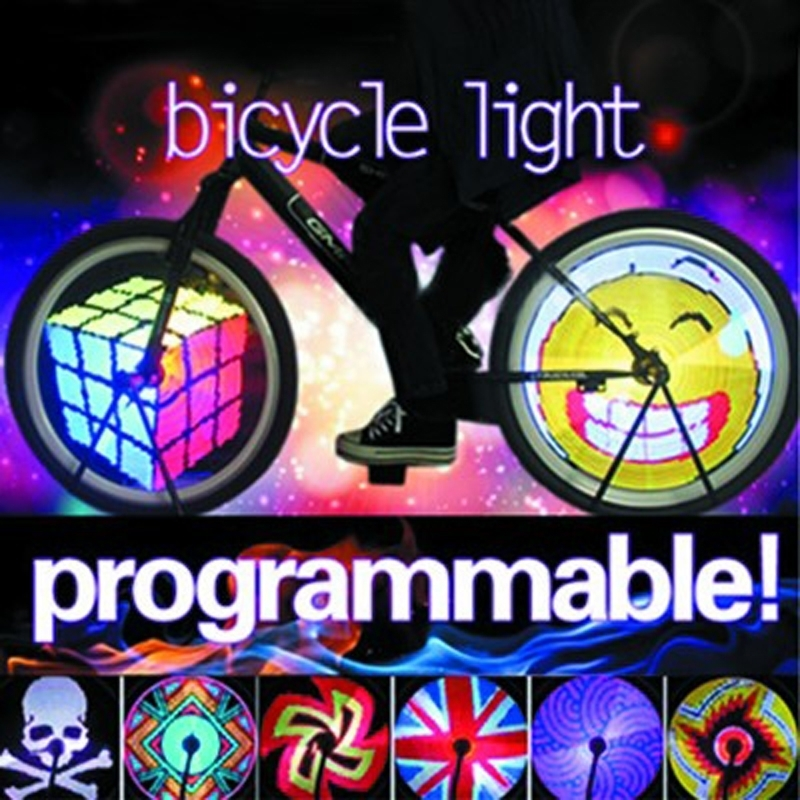 Vélo Original Eclairage Programmable Haute Luminosité Pour Roue De Vélo 1 Vélo Original Eclairage Programmable Haute Luminosité Pour Roue De Vélo