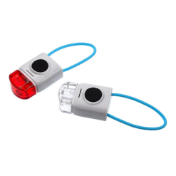 Ikzi Light Eclairage Rouge Et Blanc Pour Signalisation à Vélo