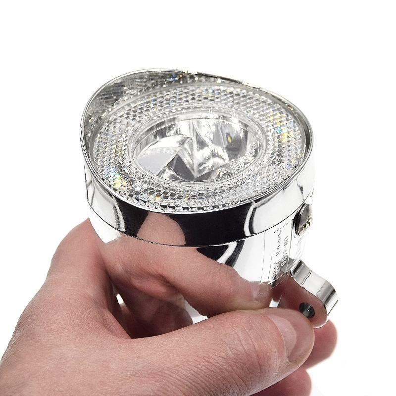 Eclairage Vélo Avant Rétro à LED Sur Dynamo XLC 2 Eclairage Vélo Avant Rétro à LED Sur Dynamo XLC – Image 2