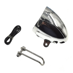 Eclairage Vélo Avant Rétro à LED Sur Dynamo XLC 11 Eclairage Vélo Avant Rétro à LED Sur Dynamo XLC -Sonnettes et klaxons pour vélo Soldes eclairage velo avant retro a led sur dynamo xlc 5