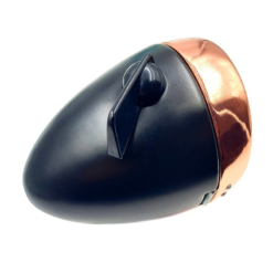 Vélo Original Eclairage Vélo Rétro à Pile Sur Fourche Noir Et Cuivre -Sonnettes et klaxons pour vélo Soldes eclairage velo retro a pile sur fourche noir et cuivre 2