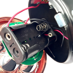 Vélo Original Eclairage Vélo Rétro à Pile Sur Fourche Noir Et Cuivre -Sonnettes et klaxons pour vélo Soldes eclairage velo retro a pile sur fourche noir et cuivre 4