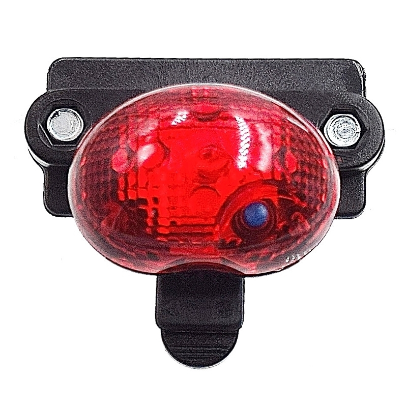 Point Feu Arrière à Piles à Fixer Sur Panier De Vélo 3 Point Feu Arrière à Piles à Fixer Sur Panier De Vélo – Image 3