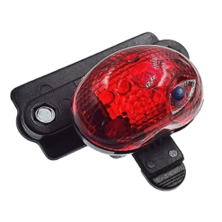 Point Feu Arrière à Piles à Fixer Sur Panier De Vélo