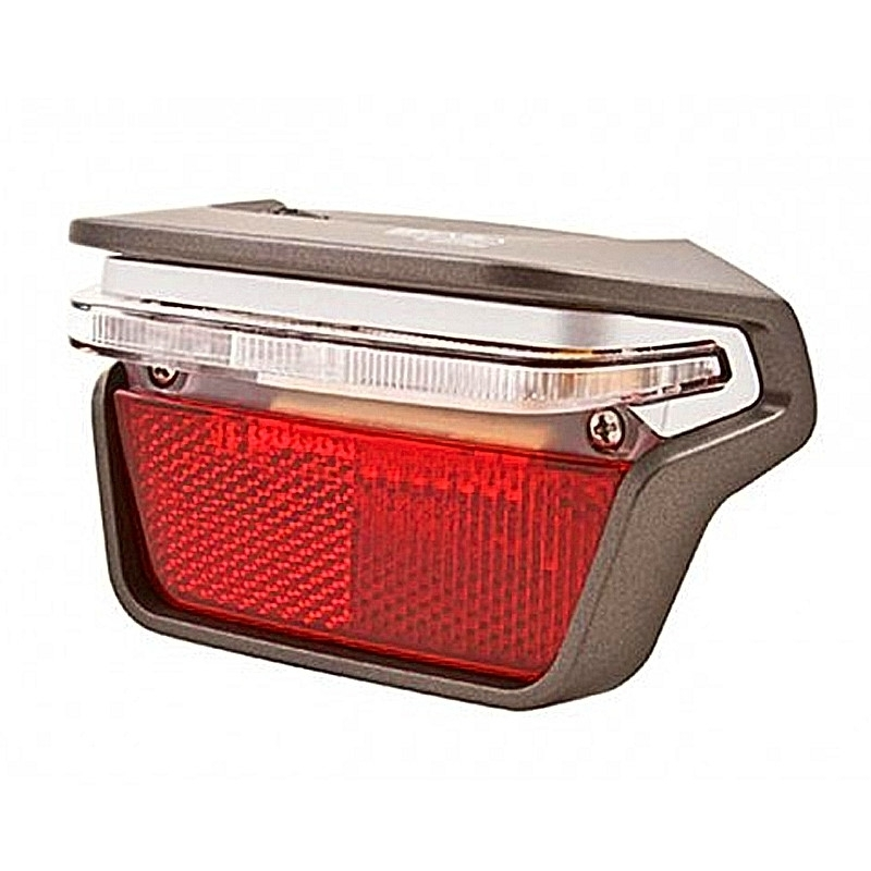 Feu Arrière BRASA SPANNINGA Xds à Dynamo, Fixation Sur Porte-bagages 1 Feu Arrière BRASA SPANNINGA Xds à Dynamo, Fixation Sur Porte-bagages