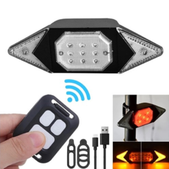 Vélo Original Feu Arrière Clignotant De Bicyclette Avec Télécommande Sans Fil