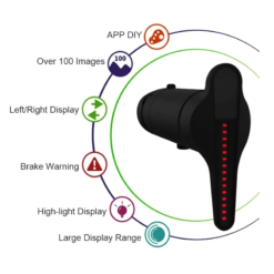 Vélo Original Feu Arrière De Vélo Intelligent à Friction Ventilé USB Et Bluetooth 11 Vélo Original Feu Arrière De Vélo Intelligent à Friction Ventilé USB Et Bluetooth -Sonnettes et klaxons pour vélo Soldes feu arriere de velo intelligent a friction ventile 5