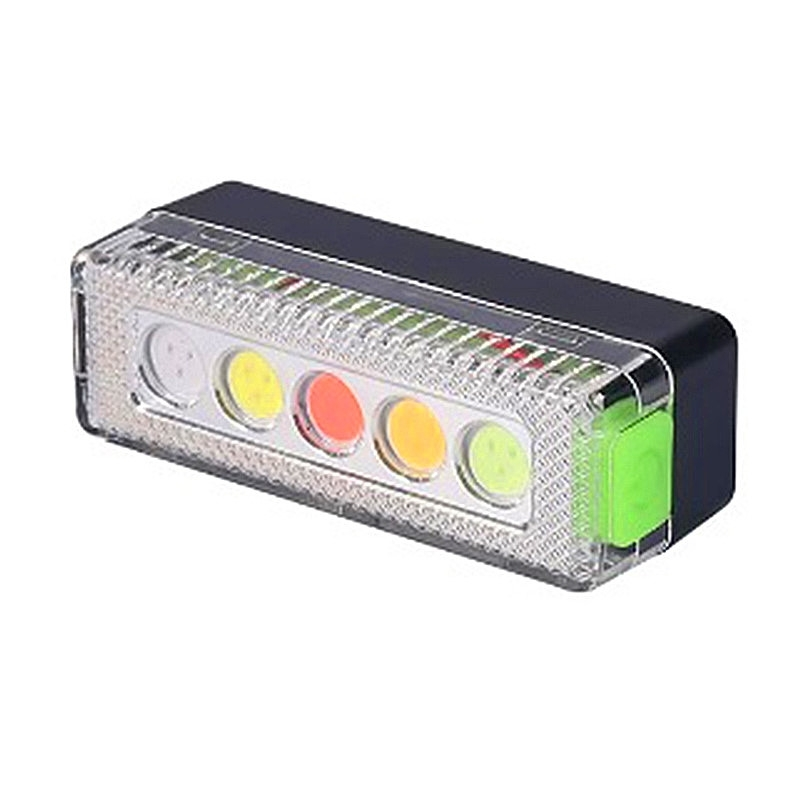 Vélo Original Feu Arrière Multicolore De Vélo à LED Rechargeable En USB 1 Vélo Original Feu Arrière Multicolore De Vélo à LED Rechargeable En USB