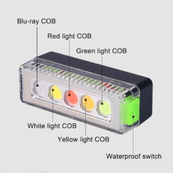 Vélo Original Feu Arrière Multicolore De Vélo à LED Rechargeable En USB 11 Vélo Original Feu Arrière Multicolore De Vélo à LED Rechargeable En USB -Sonnettes et klaxons pour vélo Soldes feu arriere multicolore de velo a led rechargeable en usb 1 5