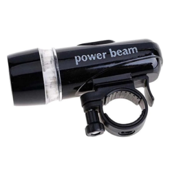 Sonnettes et klaxons pour vélo Soldes -Sonnettes et klaxons pour vélo Soldes feu avant 5 leds pour velo sur guidon 1