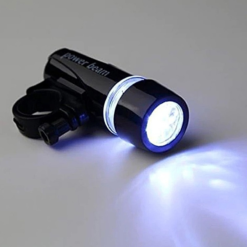 Point Feu Avant 5 LEDs Pour Vélo Sur Guidon -Sonnettes et klaxons pour vélo Soldes feu avant 5 leds pour velo sur guidon 3