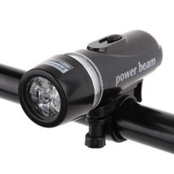 Point Feu Avant 5 LEDs Pour Vélo Sur Guidon -Sonnettes et klaxons pour vélo Soldes feu avant 5 leds pour velo sur guidon 4