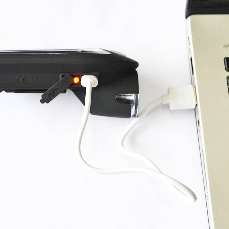 Funecobikes Feu De Vélo Avant 3 Watts Solaire Et USB 3 Funecobikes Feu De Vélo Avant 3 Watts Solaire Et USB – Image 3