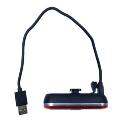 Beryl Feu Stop Arrière Vélo Automatique USB Burner Brake -Sonnettes et klaxons pour vélo Soldes feu stop arriere velo automatique usb burner brake 5