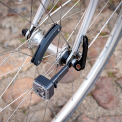 Feux Vélo Sans Piles Sur Moyeu 2 LEDs AMS Light Reelight -Sonnettes et klaxons pour vélo Soldes feux velo sans piles sur moyeu 2 leds ams light reelight 4