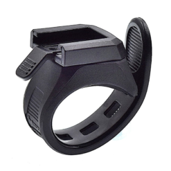 Fixation Feux De Vélo Moon RB-07 -Sonnettes et klaxons pour vélo Soldes fixation feux de velo moon rb 07 3