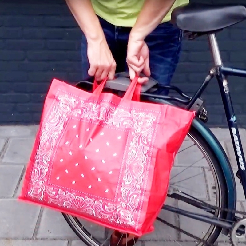 Fixation Pour Sac De Course Sur Vélo Hook'd 4 Fixation Pour Sac De Course Sur Vélo Hook'd – Image 4