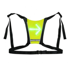 Vélo Original Gilet 48 LEDS Avec Indicateur De Direction Et Télécommande Sans Fil