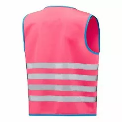Gilet De Sécurité Enfant à Vélo Haute Visibilité Rose Wowow -Sonnettes et klaxons pour vélo Soldes gilet de securite enfant a velo haute visibilite rose wowow 4