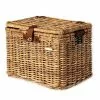 Grand Panier De Vélo En Rotin Denton L Basil