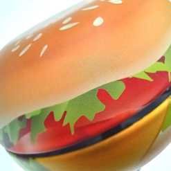 Widek Grande Sonnette Vélo Ding Dong Hamburger -Sonnettes et klaxons pour vélo Soldes grande sonnette velo ding dong hamburger 2