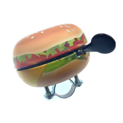 Widek Grande Sonnette Vélo Ding Dong Hamburger -Sonnettes et klaxons pour vélo Soldes grande sonnette velo ding dong hamburger 4