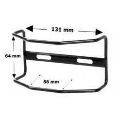 Messingschlager Grille De Protection Pour Feu Sur Porte-bagages De Vélo -Sonnettes et klaxons pour vélo Soldes grille de protection pour feu sur porte bagages de velo 2