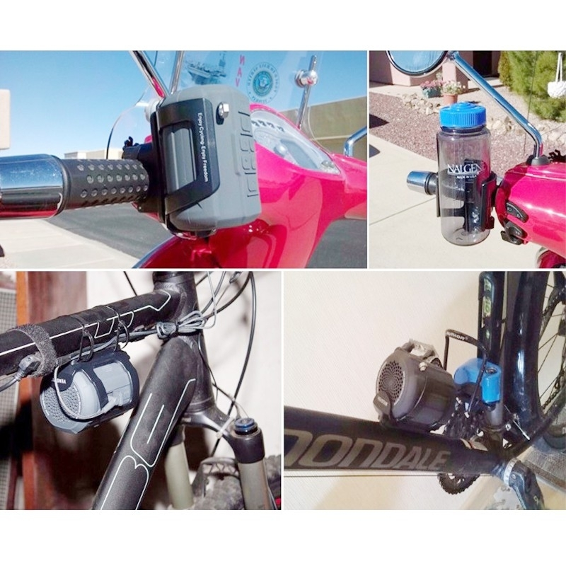 Vélo Original Haut-Parleur Tube Subwoofer FM Radio Bluetooth USB Pour Vélo 3 Vélo Original Haut-Parleur Tube Subwoofer FM Radio Bluetooth USB Pour Vélo – Image 3