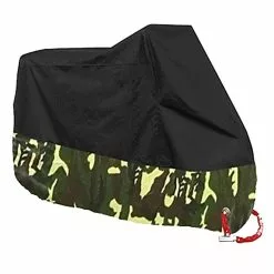 Vélo Original Housse De Protection Camouflage/noir Pour Vélo Et Moto