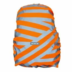 WOWOW Housse De Sac à Dos étanche Et Réfléchissante Orange Pour Cycliste