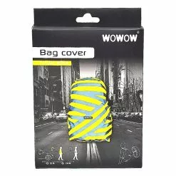 WOWOW Housse De Sac à Dos Réfléchissante Et étanche Jaune 7 WOWOW Housse De Sac à Dos Réfléchissante Et étanche Jaune -Sonnettes et klaxons pour vélo Soldes housse de sac a dos reflechissante et etanche jaune 3