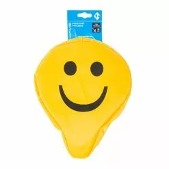 Housse De Selle Vélo Jaune Avec Renfort Mousse Smile M-Wave -Sonnettes et klaxons pour vélo Soldes housse de selle velo jaune avec renfort mousse smile m wave 5